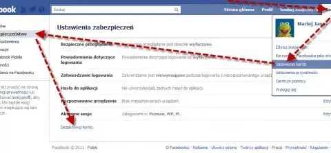 Jak skasować konto na Facebook i nie stracić ważnych danych