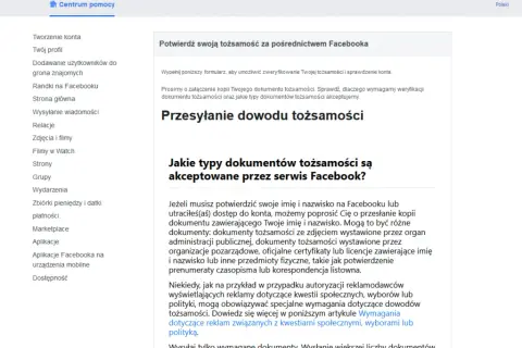 Jak odzyskać stare konto na Facebooku i uniknąć utraty danych?