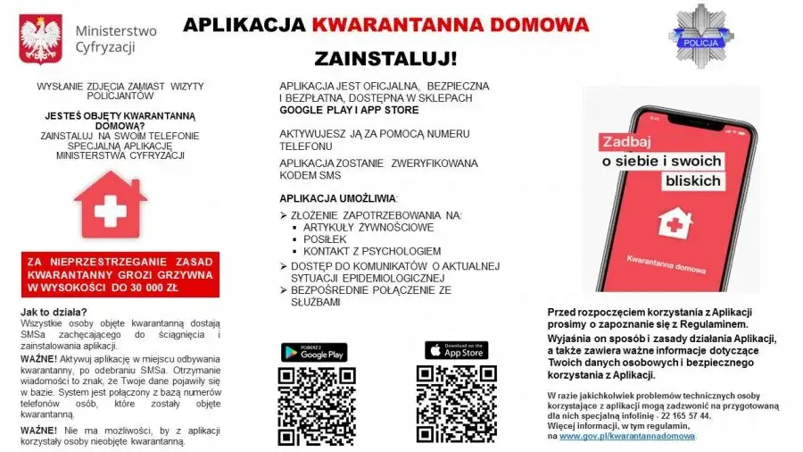 Zdjęcie Czy muszę mieć aplikację kwarantanna? Sprawdź, co grozi za brak jej użycia